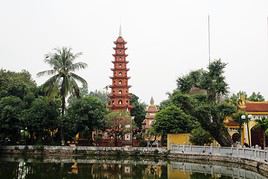 Pagode Tran Quoc, Hanoï, Vietnam