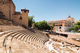 Théâtre romain, Malaga, Espagne