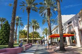 Lincoln Road, Miami Beach, Floride, États-Unis