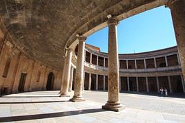 Palais de Charles Quint, Grenade, Espagne