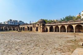 Mosqu&eacute;e de Begumpur, Delhi, Inde