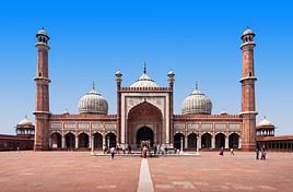Mosqu&eacute;e Jama Masjid, Delhi, Inde