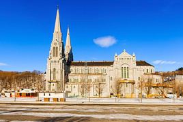 Basilica of Sainte Anne, Côte-de-Beaupré, Québec, Canada