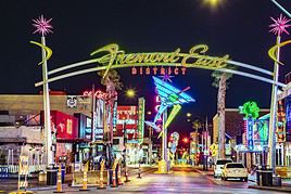 Downtown, Las Vegas, Nevada, États-Unis