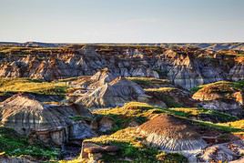 Parc provincial Dinosaur, Alberta, Canada