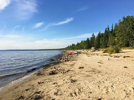 Petit lac des Esclaves, Alberta, Canada