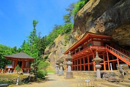 Temple, Hiraizumi, Japon