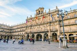 Plaza Mayor, Salamanque, Espagne