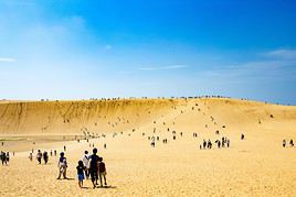 Dunes de sable de Tottori, Japon