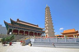 Luoshi Pagoda, Wuwei, Chine