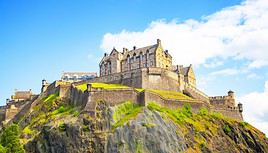 Ch&acirc;teau, Edimbourg, Grande Bretagne