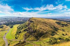 Holyrood Park, Edimbourg, Grande Bretagne