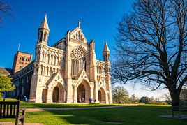 Cathedral and Abbey Church of Saint Alban, St Albans, Grande Bretagne