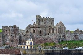 Peel Castle, Île de Man, Grande Bretagne