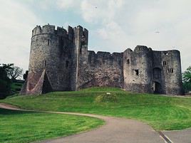Chepstow Castle, Chepstow, Grande Bretagne