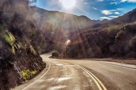 Mulholland Drive, Los Angeles, Californie, &Eacute;tats-Unis