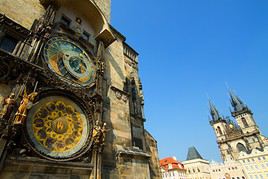 Horloge astronomique, Prague, R&eacute;publique Tch&egrave;que