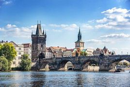 Pont Charles, Prague, R&eacute;publique Tch&egrave;que