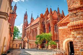 &Eacute;glise Sainte-Anne, Vilnius, Lituanie