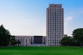 North Dakota state Capitol building, Bismarck, Dakota du Nord, États-Unis