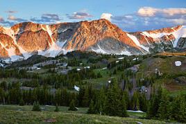 Medicine Bow Mountains, Laramie, Wyoming, États-Unis