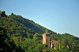Ch&acirc;teau de Pesteils, Cantal, France