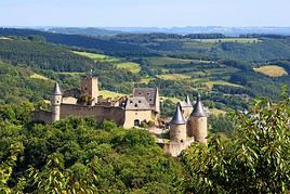 Ch&acirc;teau de Bourscheid, Luxembourg