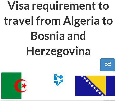 Faut il un visa pour la bosnie